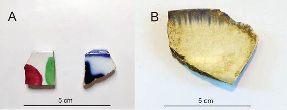 Figura 5. Ejemplos de los tipos decorativos identificados en Ajedrez