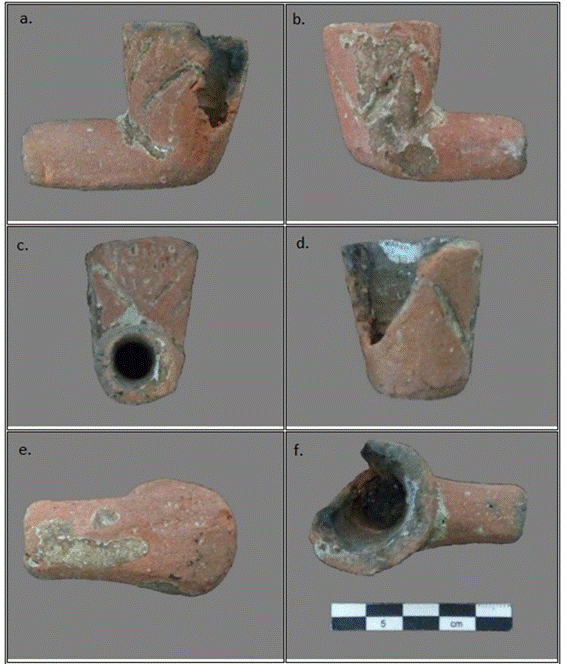 Figura 3. Pipa de cerámica Afroperuana